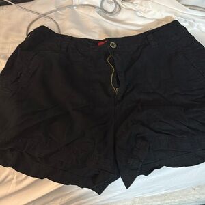 Guess shorts, black, large, never worn